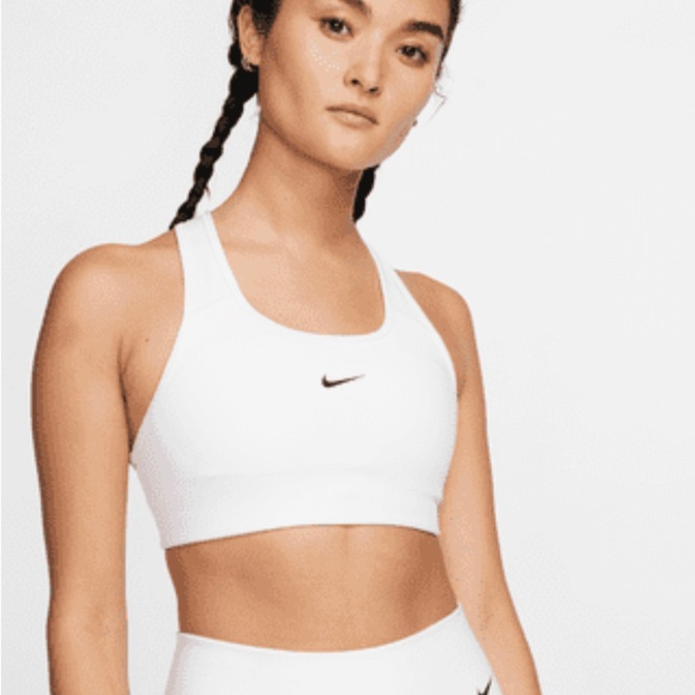 NIKE Pro White Women’s Dri-Fit Sports Bra